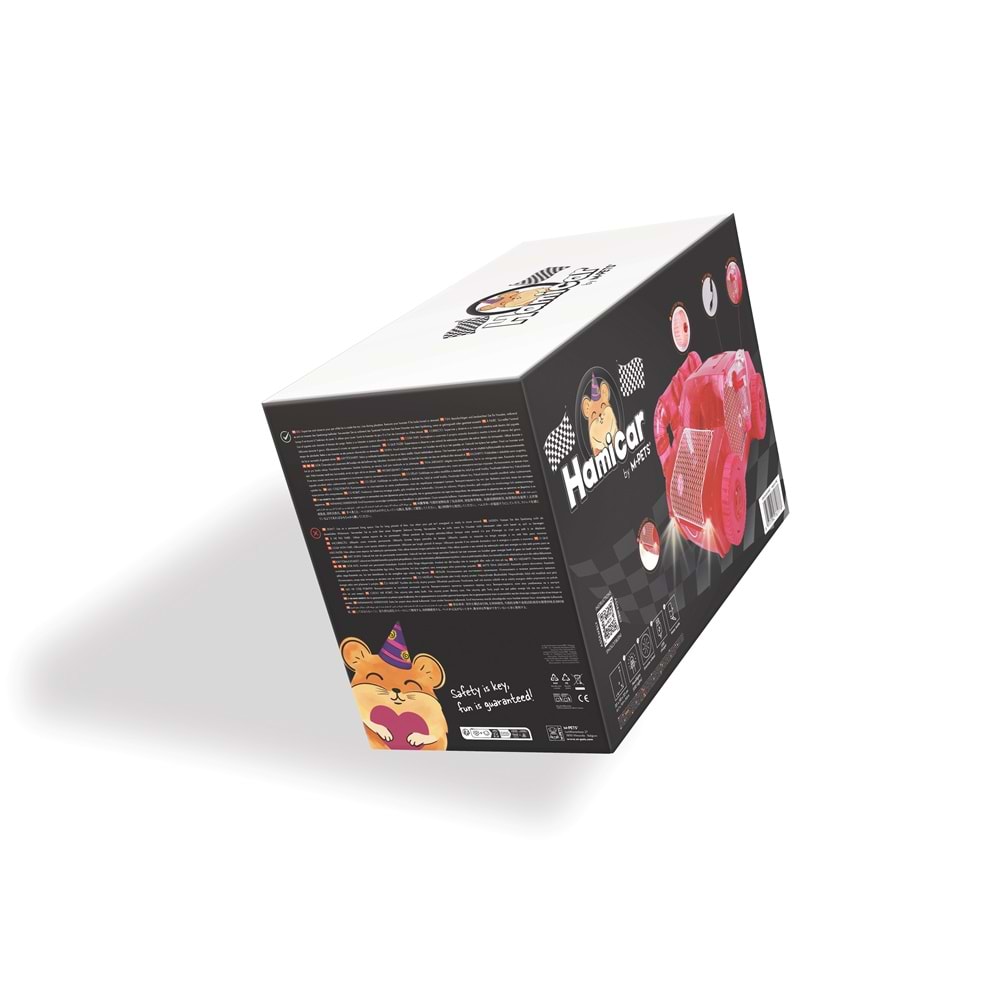 40415907 M-PETS HAMICAR HAMSTER OYUN KAFESİ RED