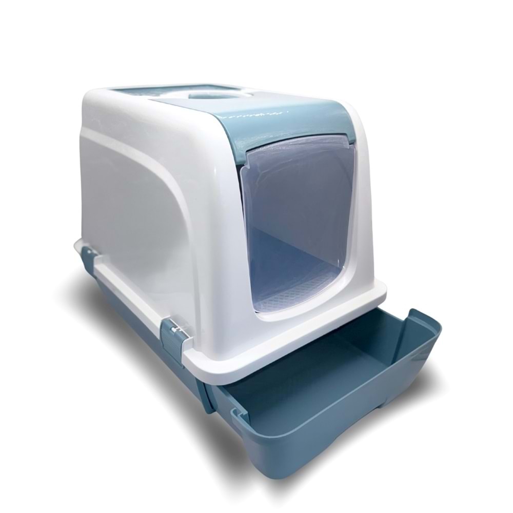 5115-ŞENYAYLA ORTA LÜX KAPALI KEDİ TUVALETİ ÇEKMEÇELİ 5Lİ PAKET