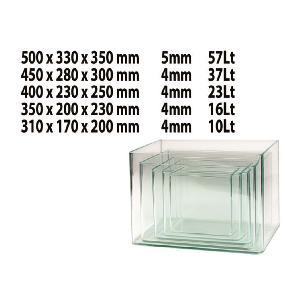 HAQOS 5IN1 SET AYDINLATMALI NANO AKVARYUM 5Lİ SET