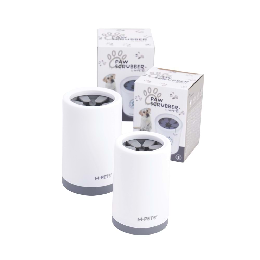 60104699 M-PETS PAW SCRUBBER PATİ TEMİZLEME APARATI (M) WHİTE