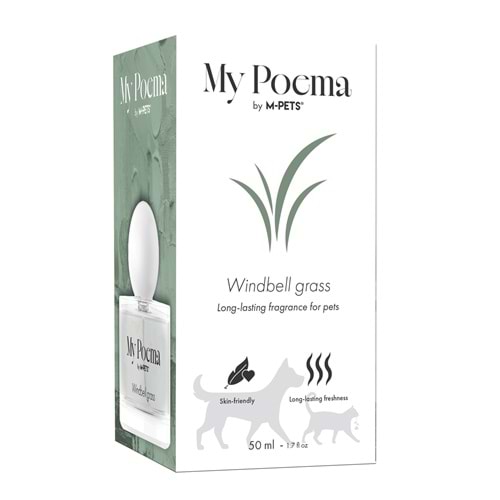 60112499 M-PETS MY POEMA WİNDBELL GRASS KEDİ ve KÖPEK PARFÜMÜ 50ML