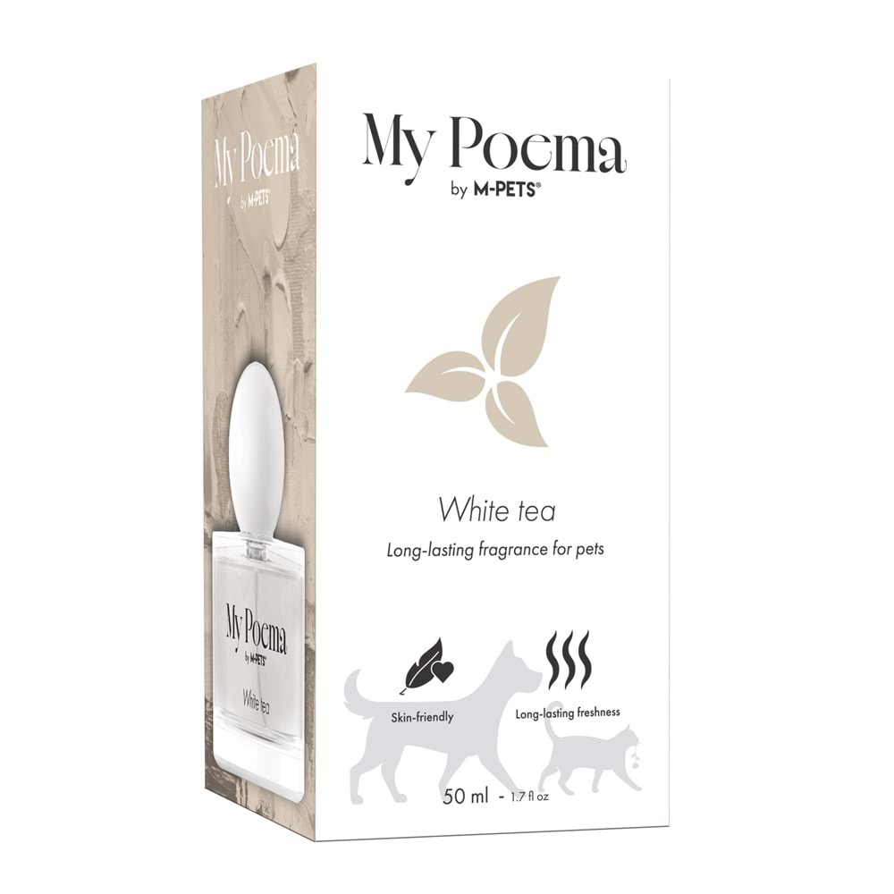 60112599 M-PETS MY POEMA WHİTE TEA KEDİ ve KÖPEK PARFÜMÜ 50ML
