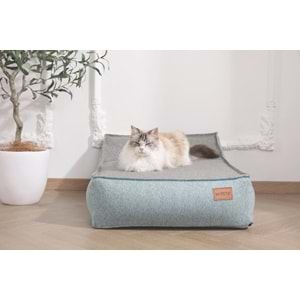 60301299 M-PETS CLOUD FONKSİYONEL ŞİŞİRİLEBİLİR YATAK BLUE