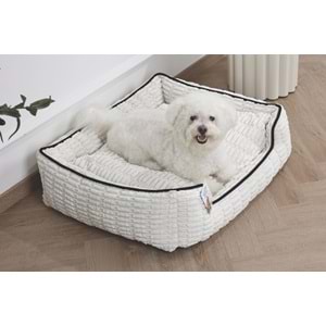 60301899 M-PETS WARM HUG YATAK (L) WHİTE