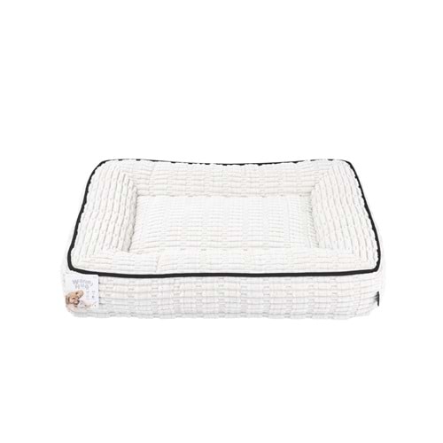 60302099 M-PETS WARM HUG BED YATAK (L) WHİTE