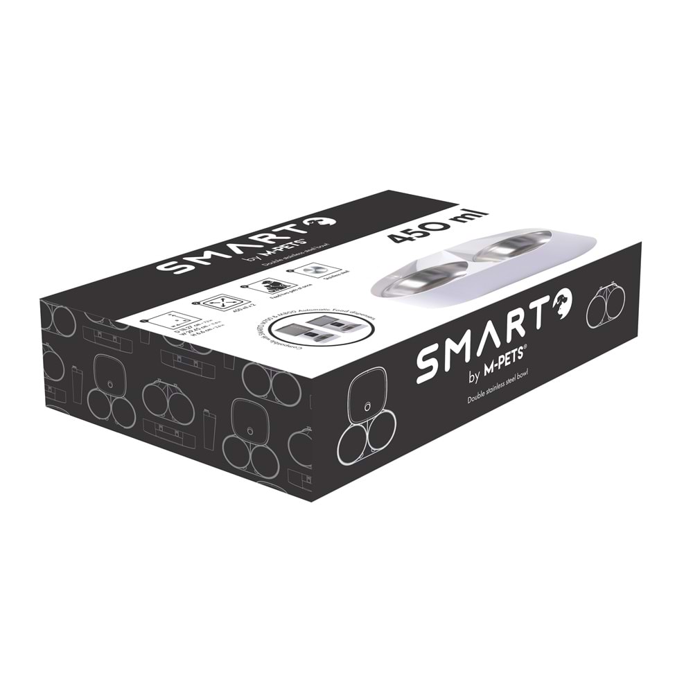 60567999 M-PETS SMARTO M700-M800 OTOMATİK MAMA KABI İÇİN 2Lİ MAMA KABI