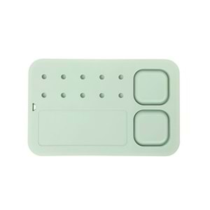 60569203 M-PETS LECCA PRO 6İN1 YAVAŞ BESLENME VE YALAMA MATI GREEN (L)