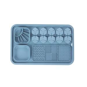 60569317 M-PETS LECCA PRO 6İN1 YAVAŞ BESLENME VE YALAMA MATI BLUE (L)