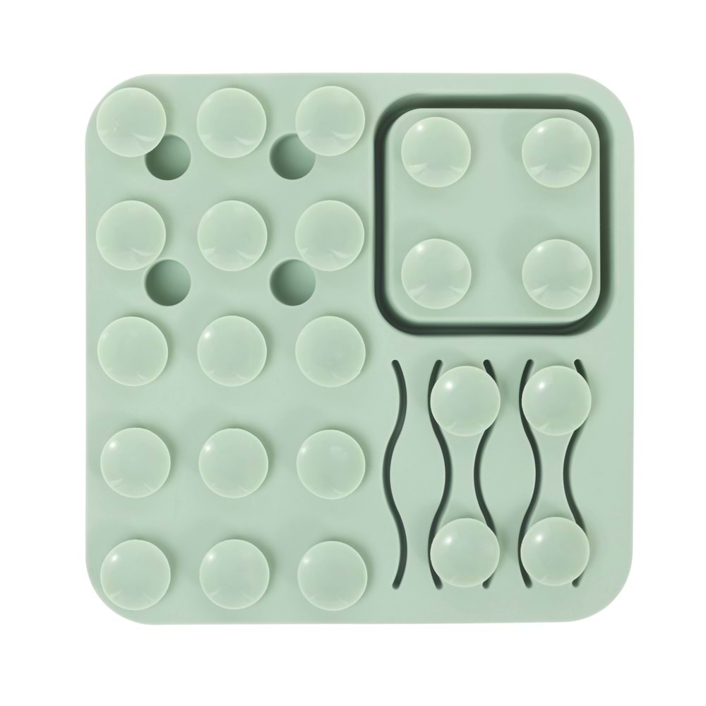60569803 M-PETS LECCA PRO 4İN1 YAVAŞ BESLENME ve YALAMA MATI YEŞİL