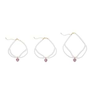 60801899 M-PETS GLAM PRESTİGE AKSESUAR PİNK HEART (M)