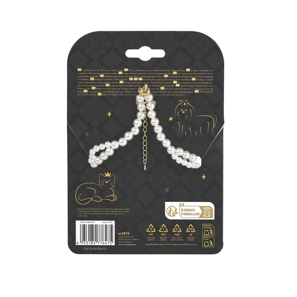 60801999 M-PETS GLAM PRESTİGE AKSESUAR PİNK HEART (L)