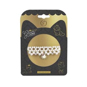 60802099 M-PETS GLAM PRESTİGE AKSESUAR WHİTE JEWEL (S)