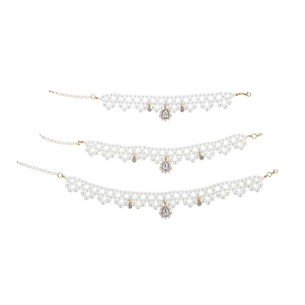 60802099 M-PETS GLAM PRESTİGE AKSESUAR WHİTE JEWEL (S)