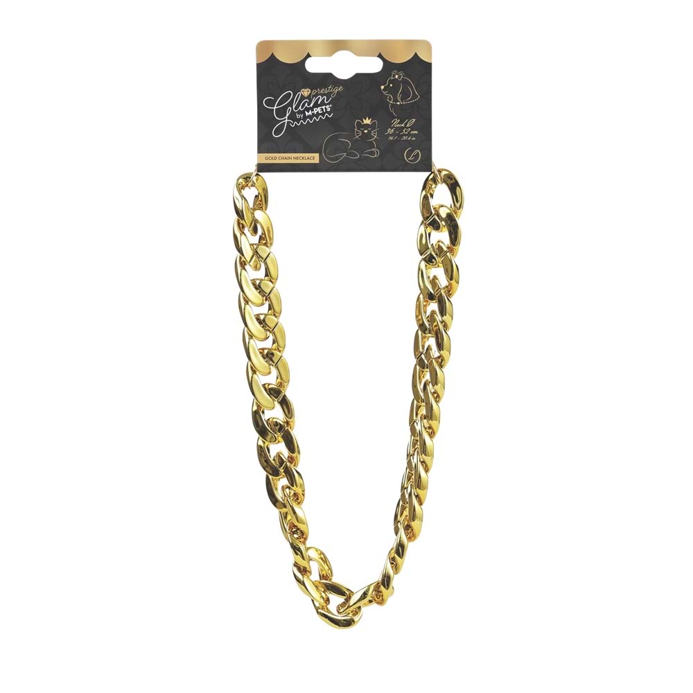 60802799 M-PETS GLAM PRESTİGE AKSESUAR GOLD CHAİN (L)