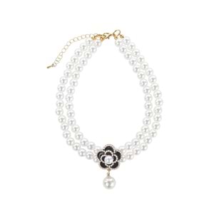 60802899 M-PETS GLAM PRESTİGE AKSESUAR BLACK CAMELLİA (S)