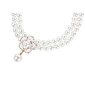 60803199 M-PETS GLAM PRESTİGE AKSESUAR WHİTE CAMELLİA (S)
