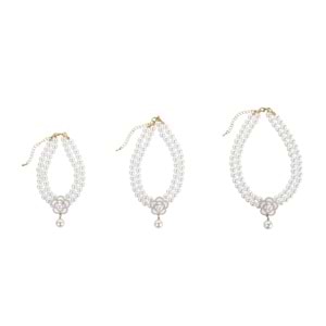 60803199 M-PETS GLAM PRESTİGE AKSESUAR WHİTE CAMELLİA (S)