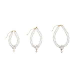 60803299 M-PETS GLAM PRESTİGE AKSESUAR WHİTE CAMELLİA (M)
