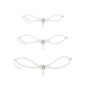60803699 M-PETS GLAM PRESTİGE AKSESUAR WHİTE ROSES (L)