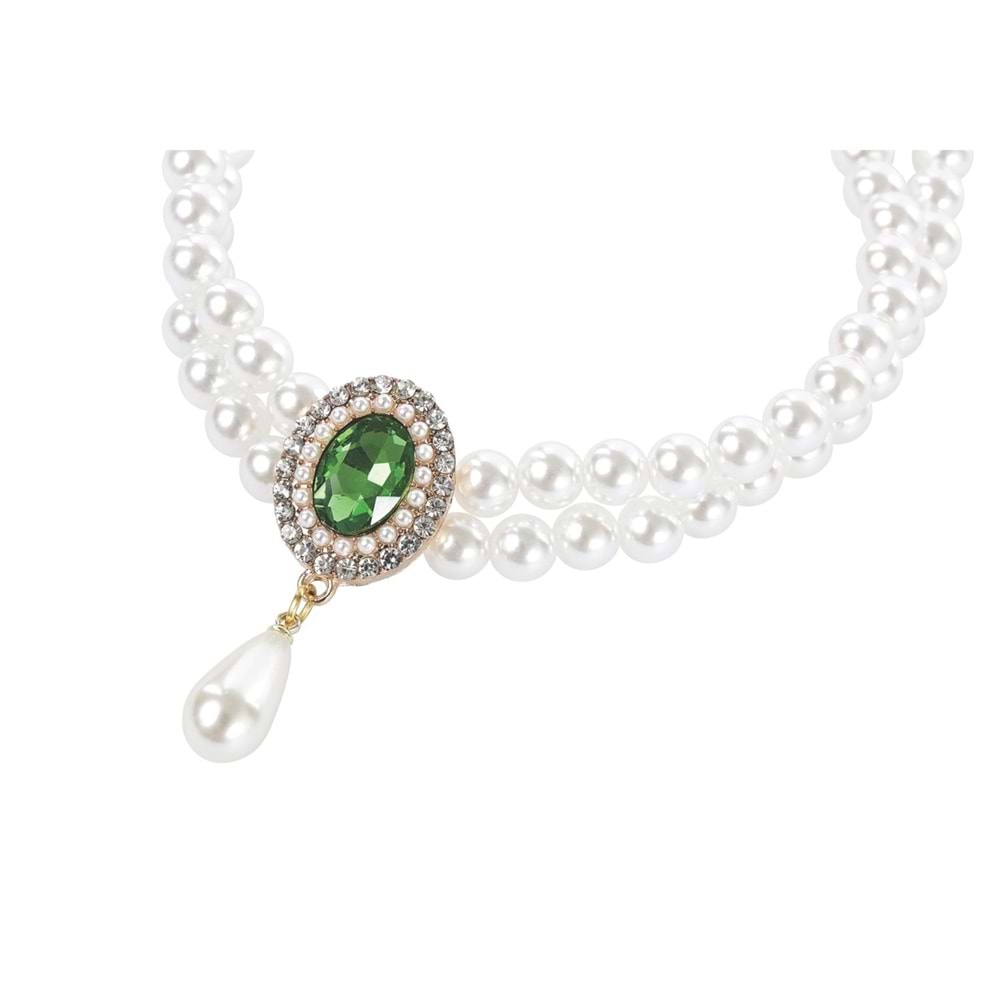 60803799 M-PETS GLAM PRESTİGE AKSESUAR GREEN EMERALD (S)