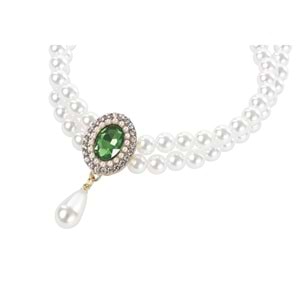 60803799 M-PETS GLAM PRESTİGE AKSESUAR GREEN EMERALD (S)