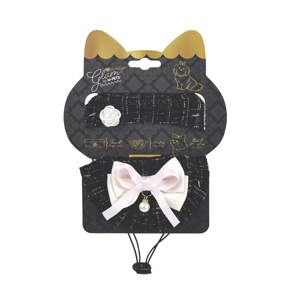 60804499 M-PETS GLAM PRESTİGE AKSESUAR CLOTHİNG SET BLACK