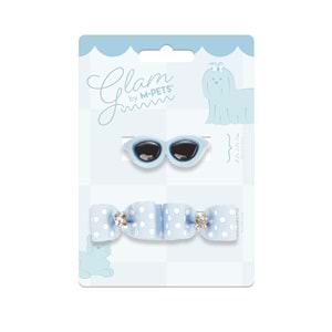 60900399 M-PETS GLAM KÖPEKLER İÇİN AKSESUAR TOKA BLUE
