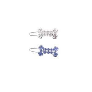 60901399 M-PETS GLAM KÖPEKLER İÇİN AKSESUAR TOKA BLUE/WHİTE