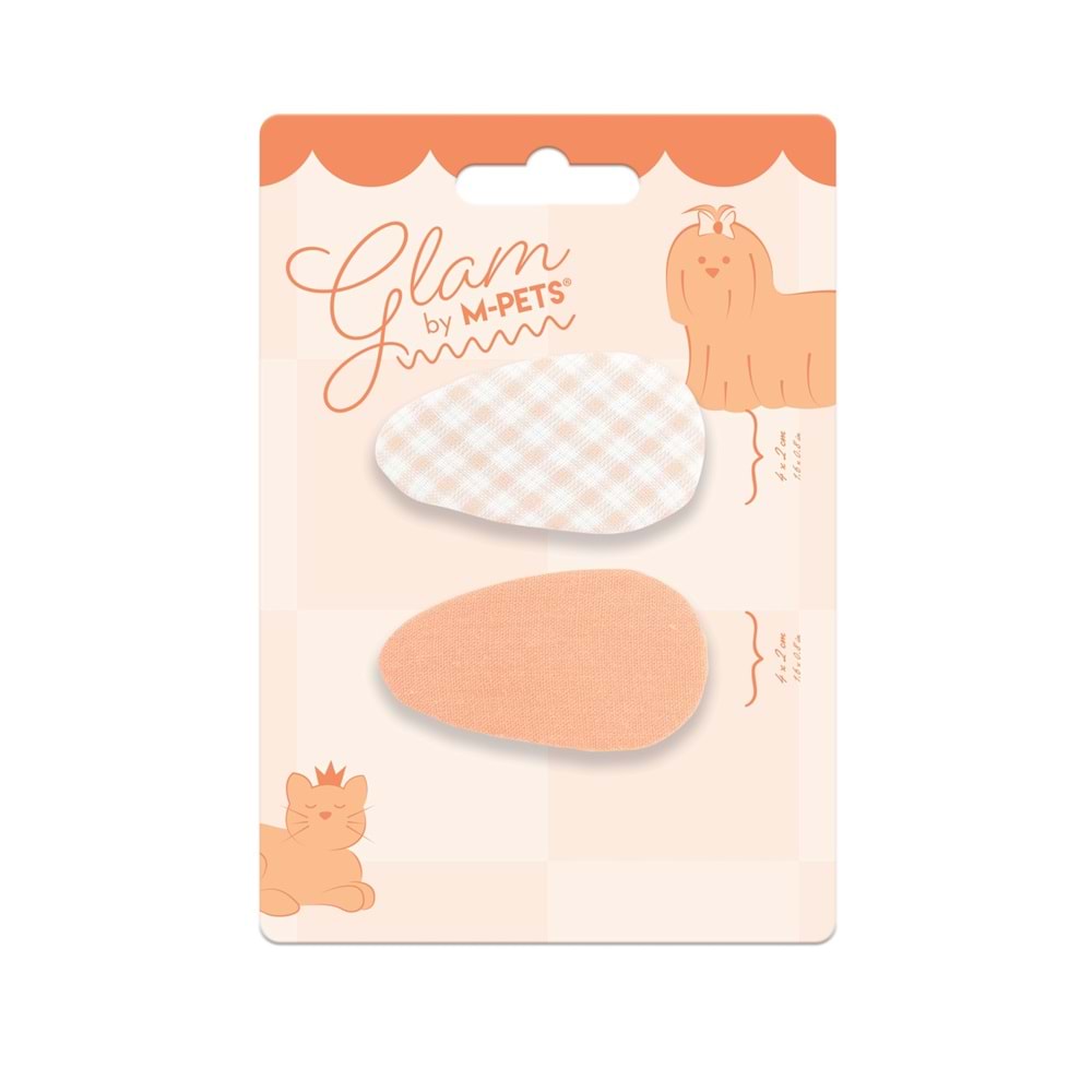 60902299 M-PETS GLAM KÖPEKLER İÇİN AKSESUAR TOKA ORANGE
