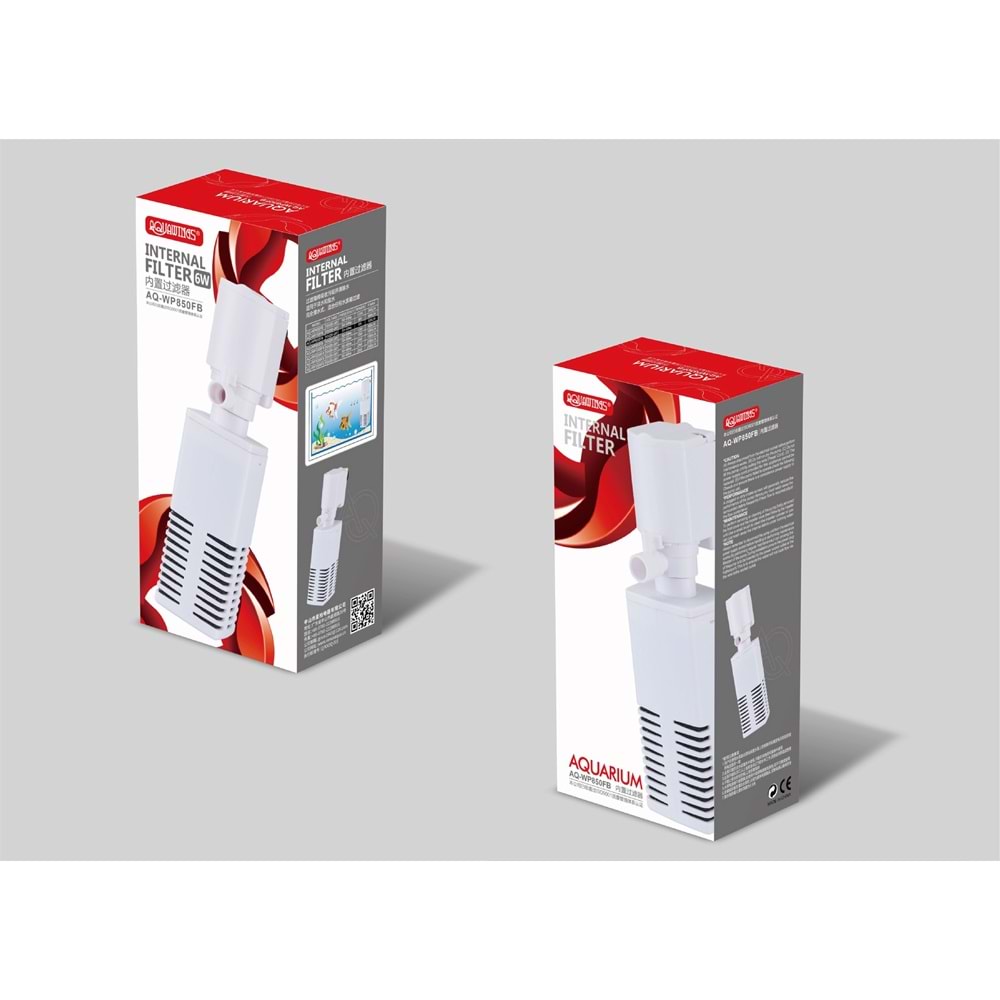AQ-WP850FB AQUAWING İÇ FİLTRE 6W 500L/H