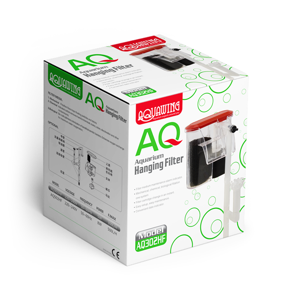AQ302HF-AQUAWING ŞELALE FİLTRE 5W 300L/H