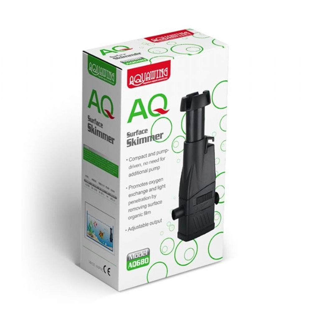 AQ680-AQUAWING YÜZEY EMİCİ FİLTRE 5W 880L/H