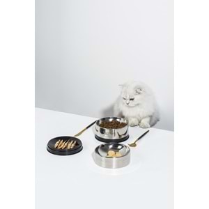 PAWGETHER BOWL 2 METAL MAMA KABI 400ML