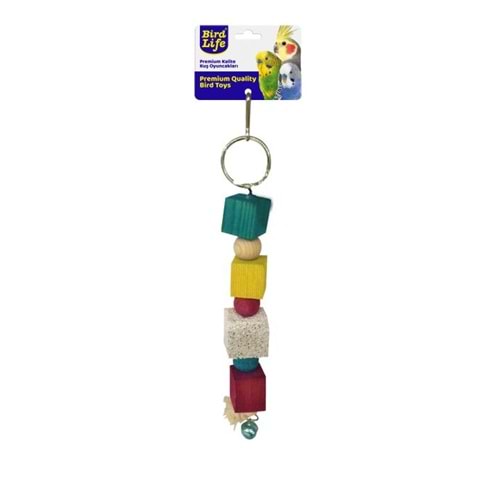 BRD1047-BİRDLİFE KUŞ OYUNCAĞI VENÜS TAŞLI 6LI PAKET
