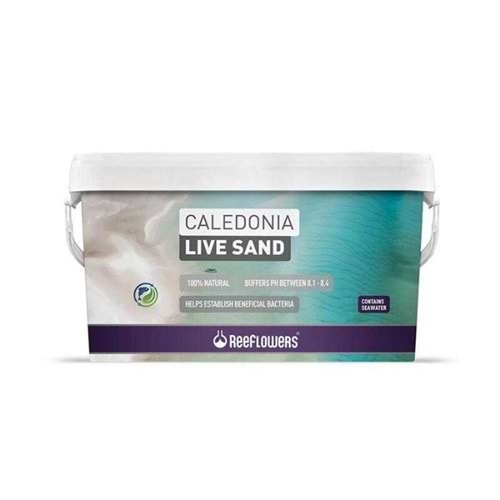 CLW18K-REEFLOWERS CALEDONİA LİVE SAND WHİTE 18KG