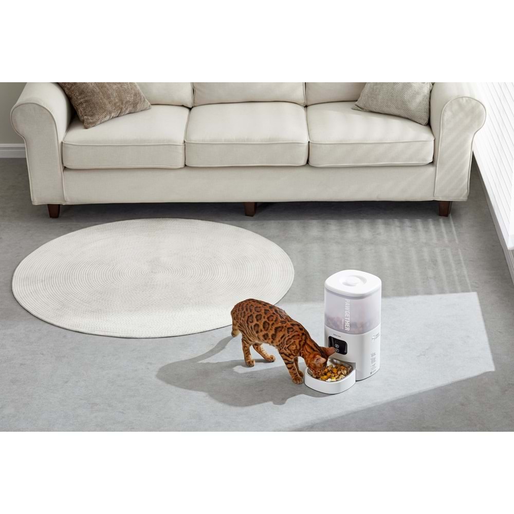 PAWGETHER F2S OTOMATİK MAMA KABI 4L WİFİ VERSİYON