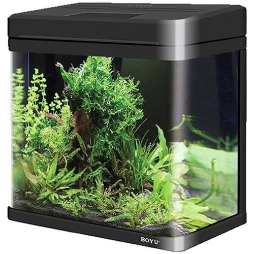 MS-320M BOYU AKVARYUM BLACK 20L (32X21X40CM)