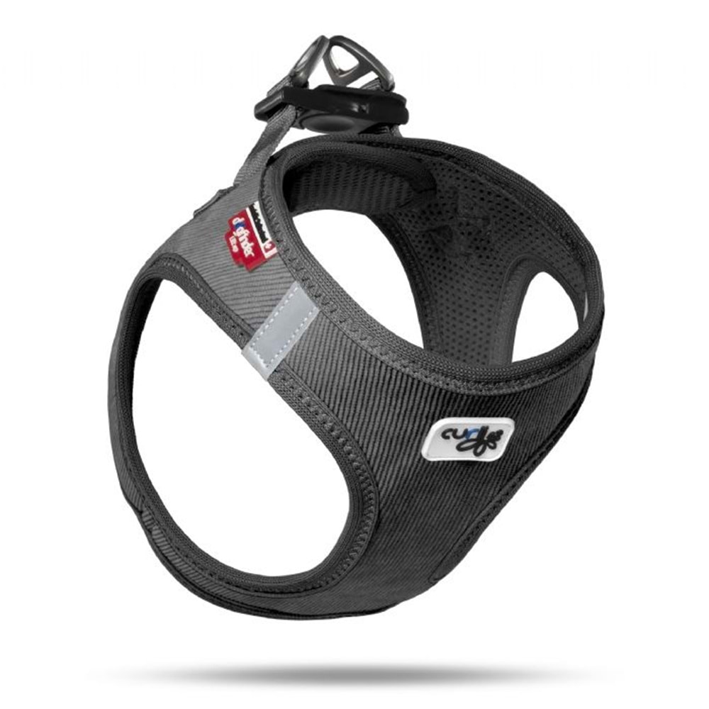 SU1515-CURLI VEST HARNESS CORD BLACK 2XS