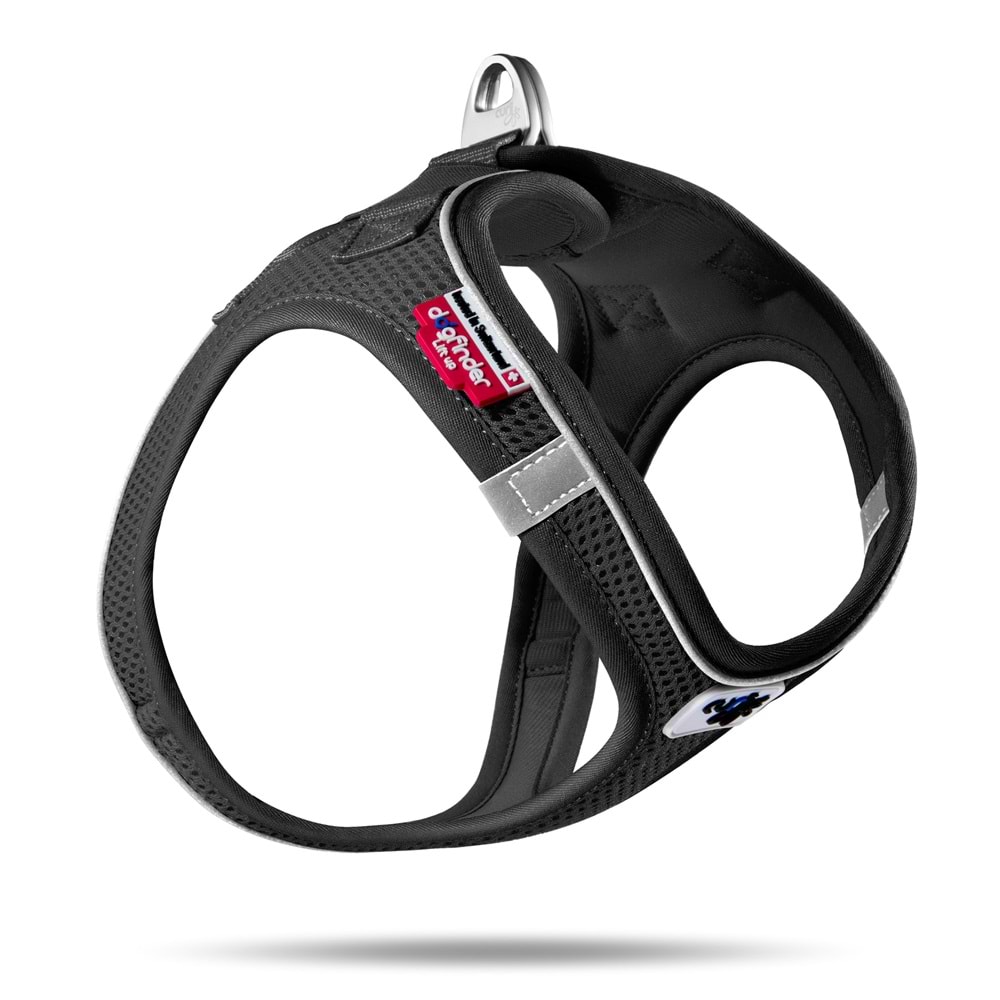 SU2031-CURLI MAGNETIC VEST HARNESS AIR-MESH BLACK XS