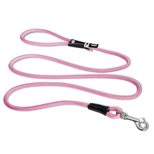 SU2616-CURLI STRETCH COMFORT LEASH PINK L