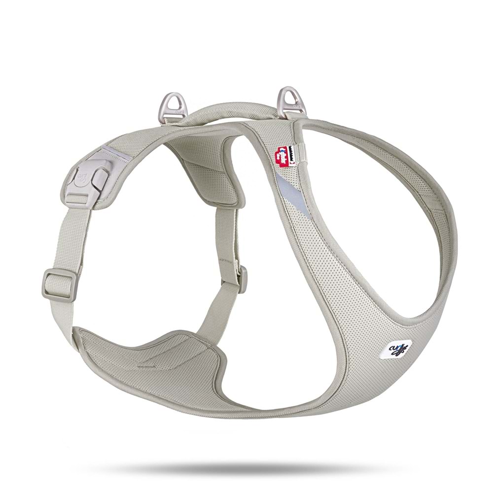PN3424-CURLI BELKA HARNESS AIR-MESH LIGHT-TAN XL