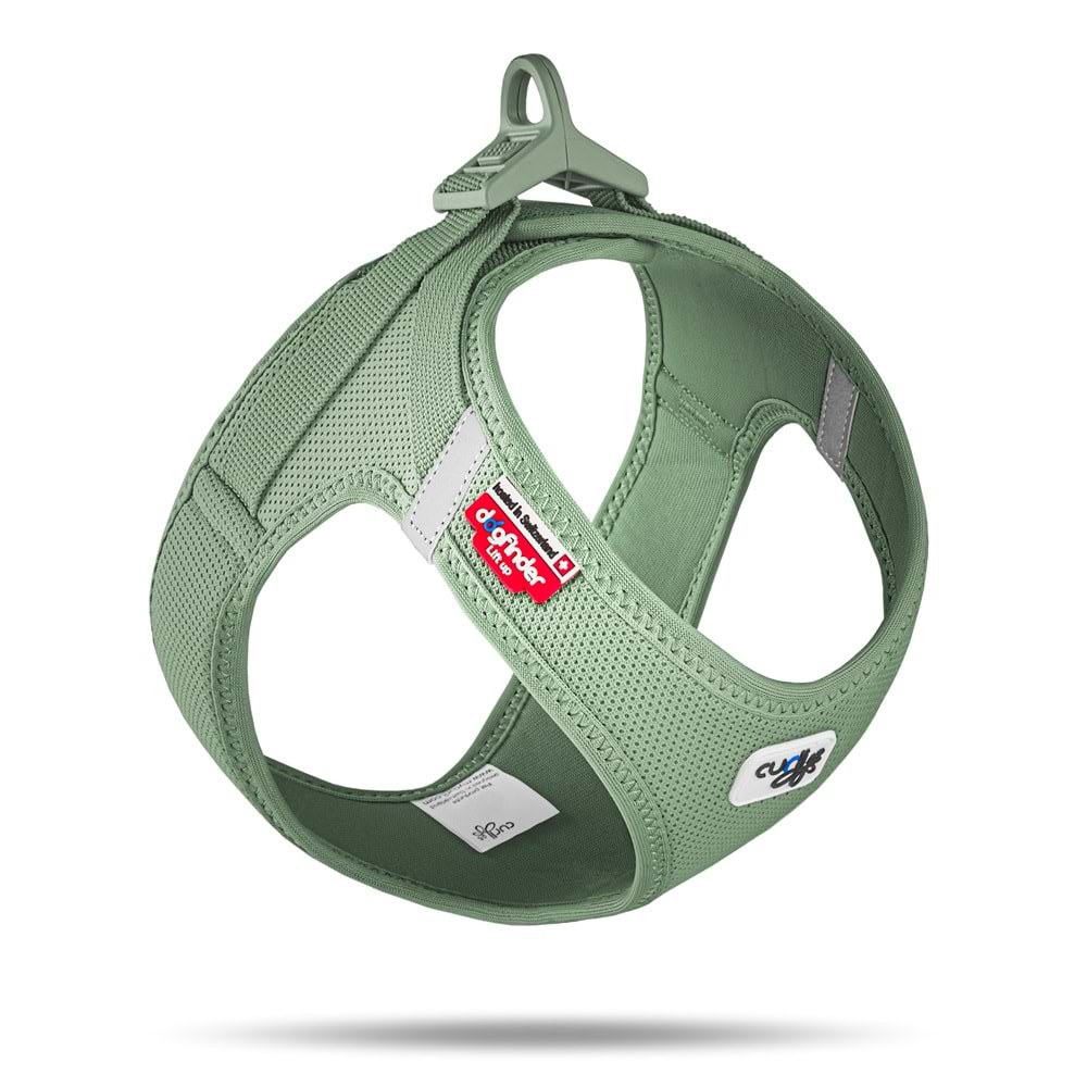 PN3787-CURLI VEST HARNESS CURLI CLASP AIR-MESH OLIVE S