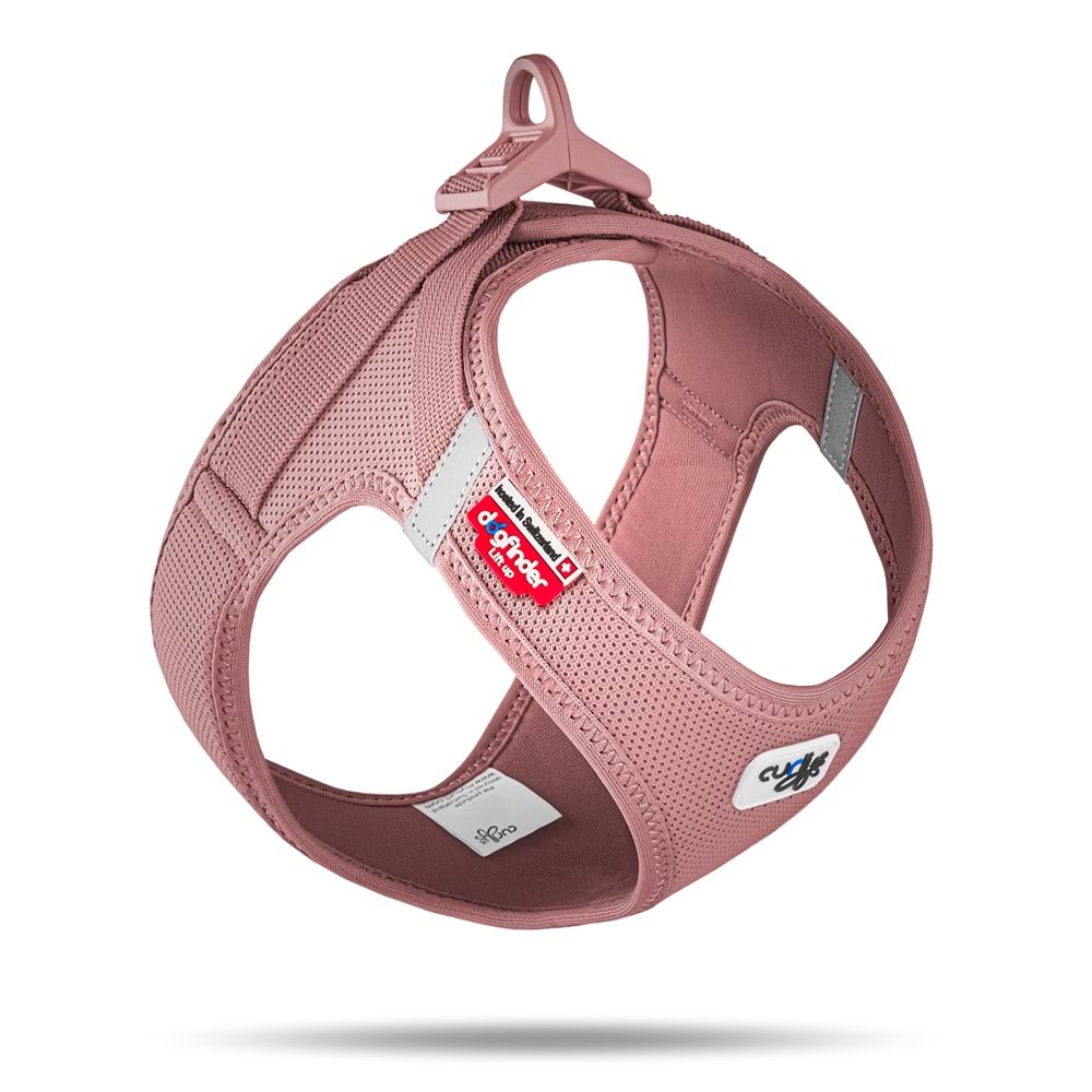 PN3801-CURLI VEST HARNESS CURLI CLASP AIR-MESH ROSE S