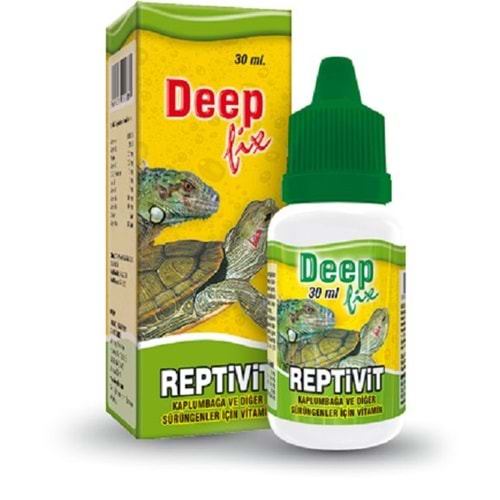 DEEP FİX REPTİVİT 30ML/12Lİ PAKET***