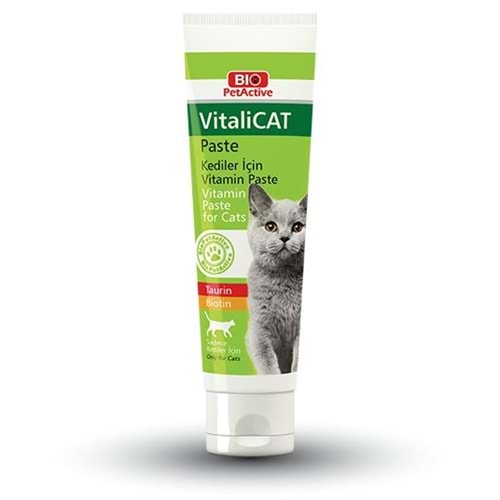 BIO PETACTİVE VİTALİCAT PASTE 100ML