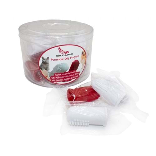 GÖKTULPAR PARMAK DİŞ FIRÇASI 30LU PAKET