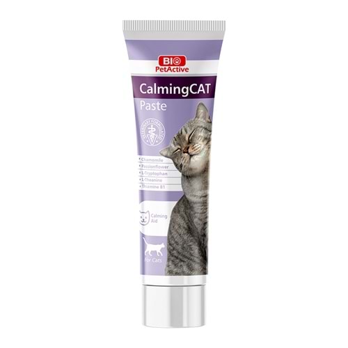 BIO PETACTİVE KEDİLER İÇİN CALMİNG PASTE 100ML