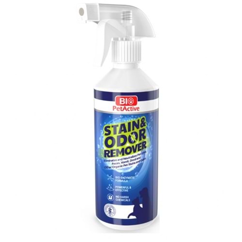 BIO PETACTİVE STAIN ODOR REMOVER LEKE ÇIKARICI 490ML