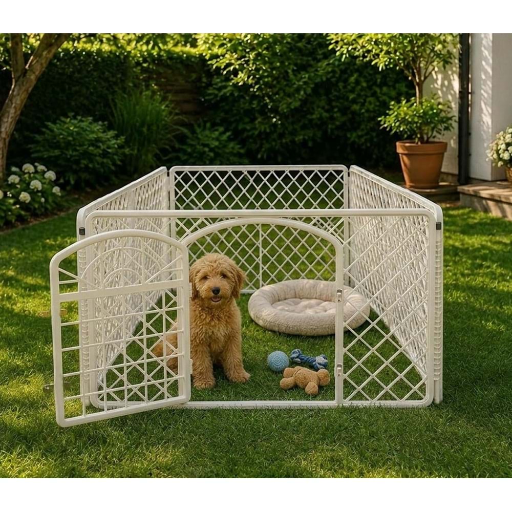 07789-PET BUTİK ÇİT 4LÜ PANEL 60X90CM