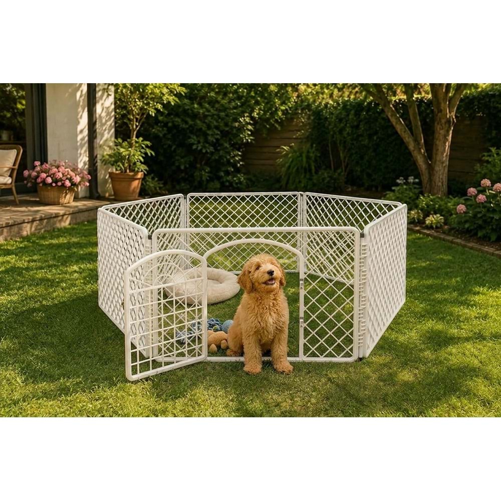 07790-PET BUTİK ÇİT 6LI PANEL 60X90CM